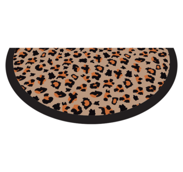 Gedurfd luipaardontwerp vinyl vloerkleed dierenprint - TenStickers