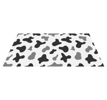 Koeienpatroonontwerp vinyl vloerkleed dierenprint - TenStickers