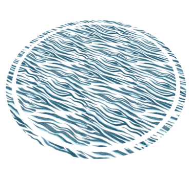 Stijlvolle zebragolf vinyl vloerkleed dierenprint - TenStickers