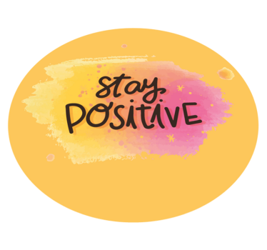 Behoud optimis vinyl tapijt zinnen en teksten - TenStickers