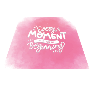 Elk moment vers vinyl tapijt zinnen en teksten - TenStickers