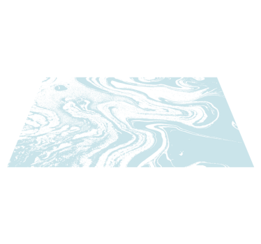Wervelend waterthema marmeren vinyl tapijt - TenStickers
