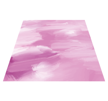 Vinyl tapijt andere textuur zachte roze tinten - TenStickers
