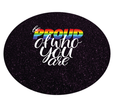 Trots berichtontwerp vinyl tapijt zinnen en teksten - TenStickers