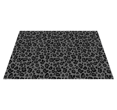 Luipaardprint stijl vinyl vloerkleed dierenprint - TenStickers