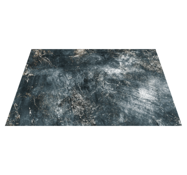 Donkere textuur imitatie marmeren vinyl tapijt - TenStickers