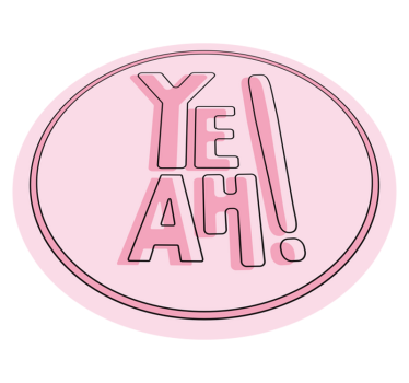 Expressief tekstmotief vinyl tapijt zinnen en teksten - TenStickers
