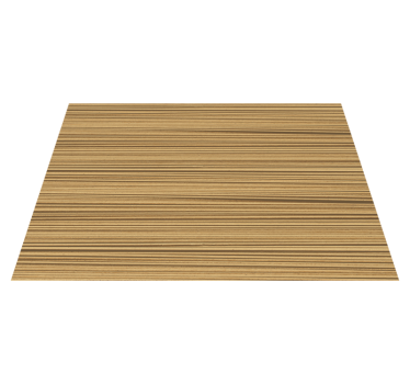 Houten textuur gestreept vinyl tapijt - TenStickers