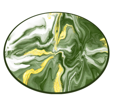 Gemarmerde elegantie marmeren vinyl tapijt - TenStickers