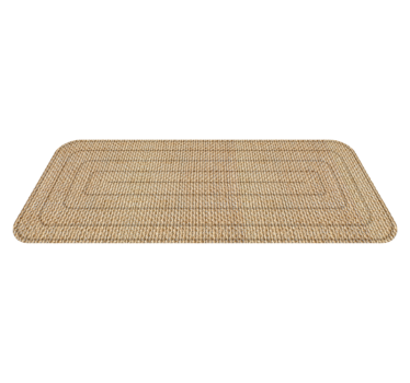 Vinyl tapijt met jute textuur - TenStickers
