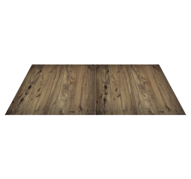 Versleten hout vinyl tapijt keuken - TenStickers