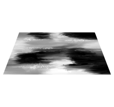 Abstracte verf kantoor vinyl tapijt - TenStickers