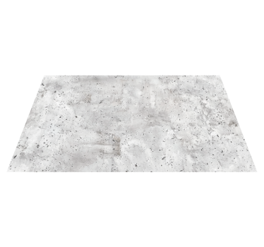 Grijs betoneffect vinyl tapijt eetkamer - TenStickers