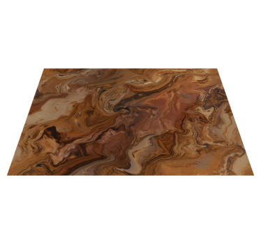 Bruine tint marmeren vinyl tapijt - TenStickers