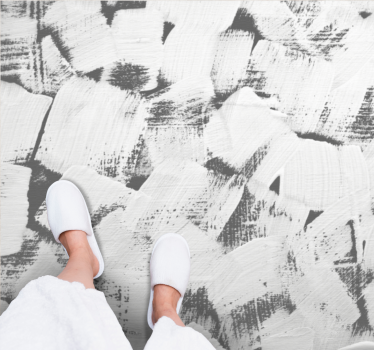 Abstract Geborstelde Textuur vinyl tapijt - TenStickers