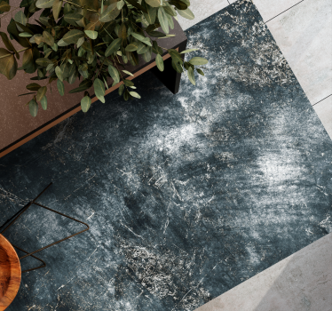 Donkere textuur imitatie marmeren vinyl tapijt - TenStickers