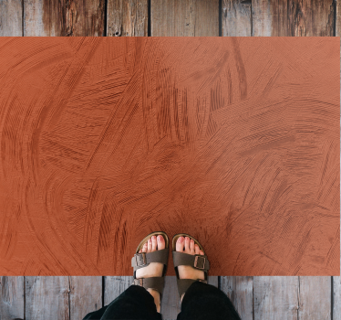 Getextureerd hout vinyl tapijt houtstructuur - TenStickers