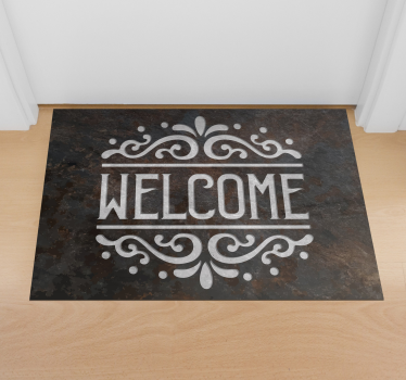 Welkom vinyl tapijt - TenStickers