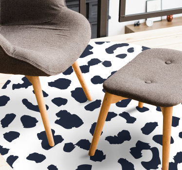 Koeienhuid patroon ontwerp vinyl vloerkleed dierenprint - TenStickers