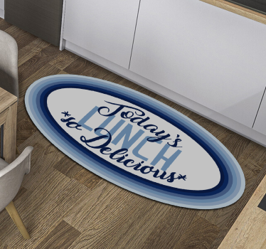 Lunch zo lekker vinyl tapijt zinnen en teksten - TenStickers