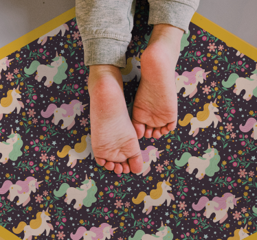 Mythische wezens speeltuin vinyl tapijt meer kinderen - TenStickers