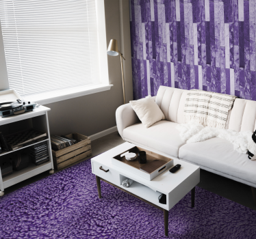 Paars gestructureerd oppervlak vinyl tapijt textuur - TenStickers
