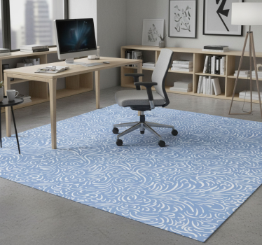 Vinyl tapijt kantoor frozen patroon - TenStickers