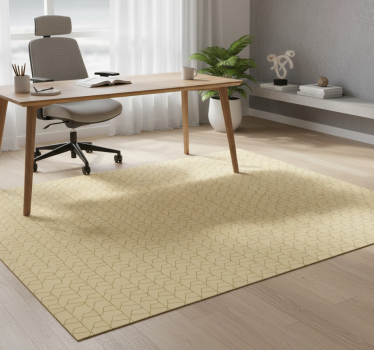 Vinyl tapijt kantoor grafisch grijs en beige - TenStickers