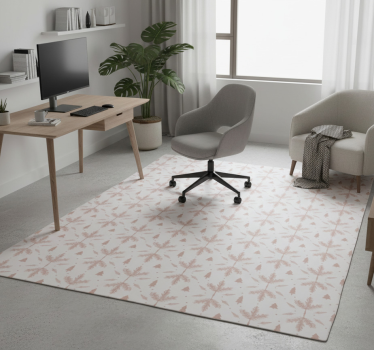 Vinyl tapijt kantoor nordic stijl seizoenen - TenStickers