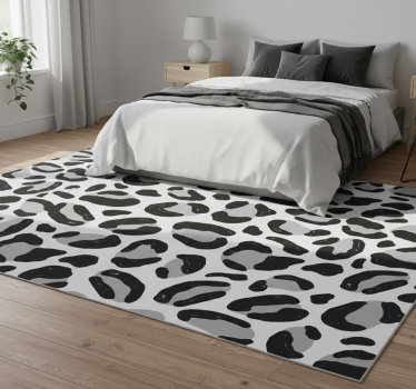 Vinyl vloerkleed dierenprint luipaardvacht - TenStickers