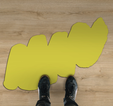 Wolkensilhouet vinyl tapijt textuur - TenStickers