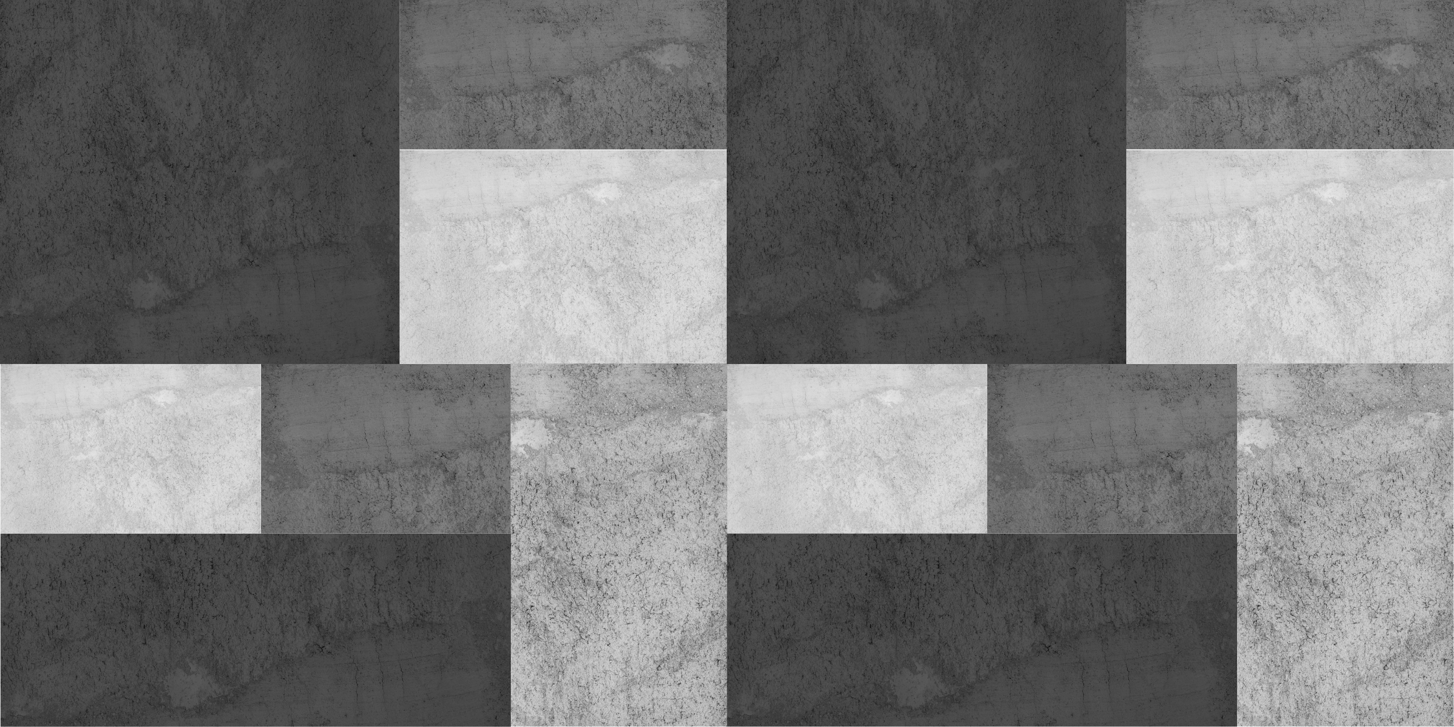 Modern vierkanten ontwerp vinyl tapijt zwart - TenStickers