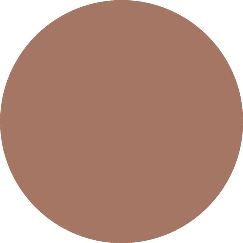 mocha mousse vinyl tapijt rond - TenStickers