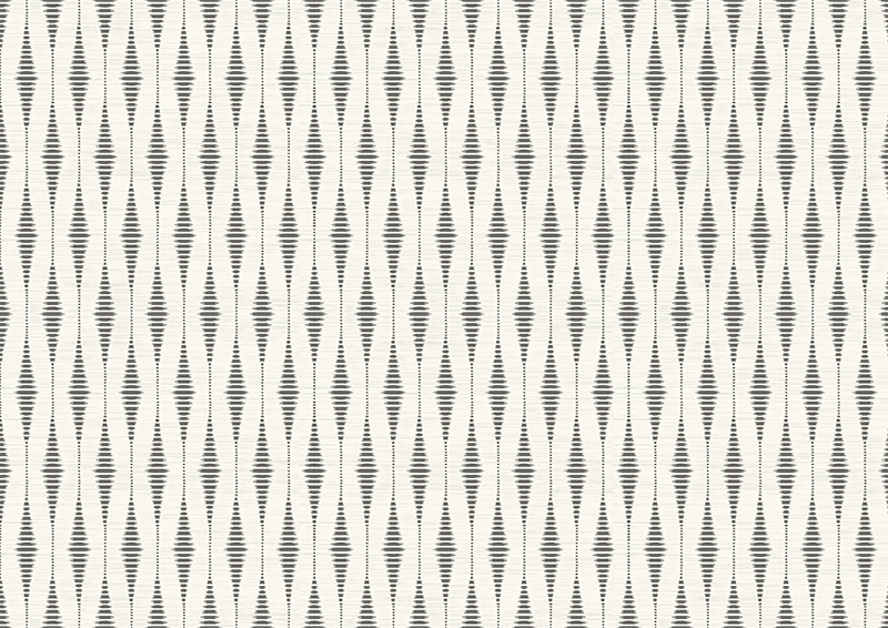rabaul ikat grijs en beige vinyl tapijt modern - TenStickers