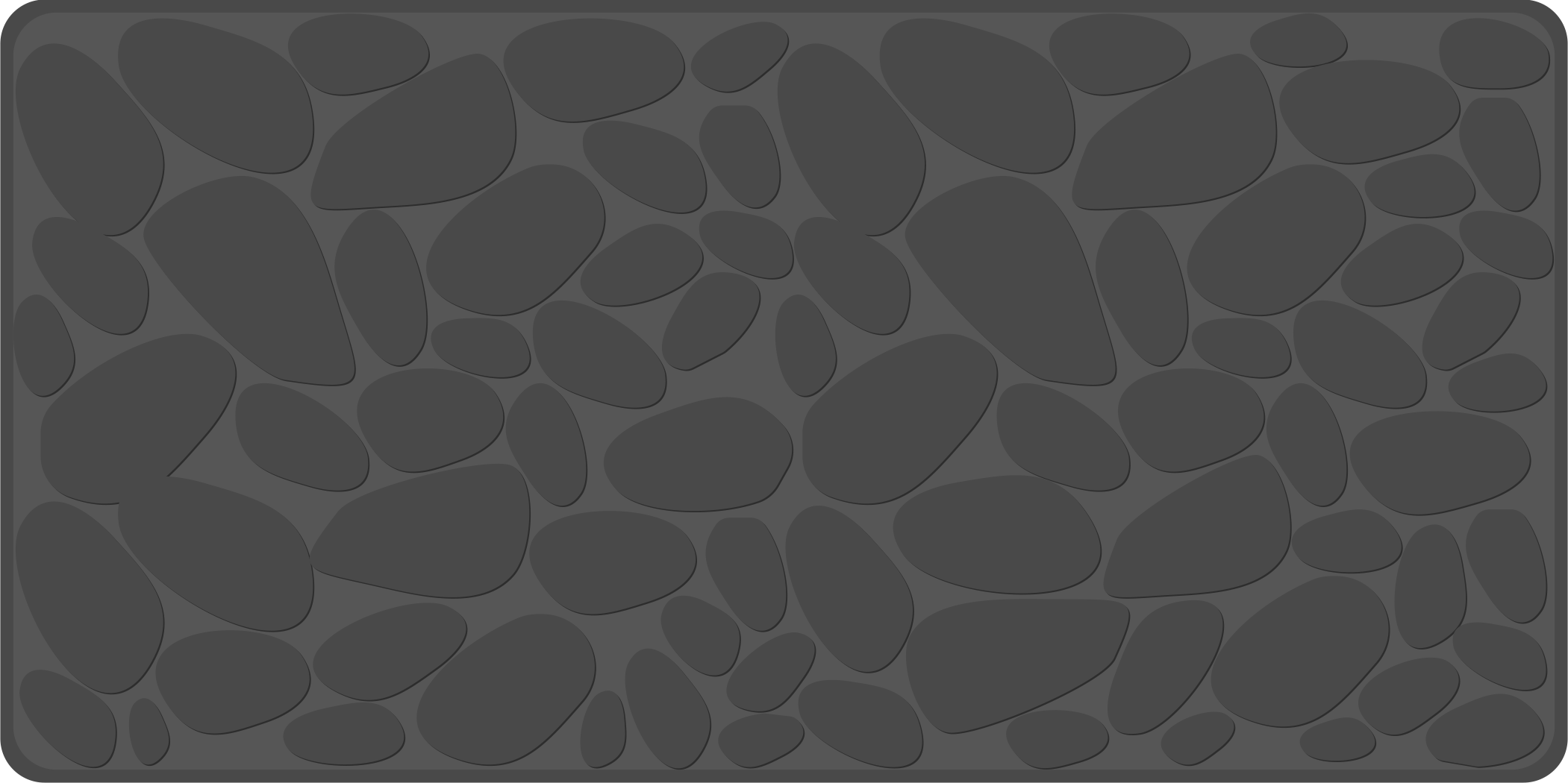 Grijs rotseffect vinyl tapijt badkamer - TenStickers