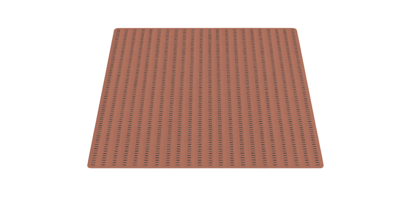 Streepjeslijn ontwerp vinyl tapijt buitenshuis - TenStickers