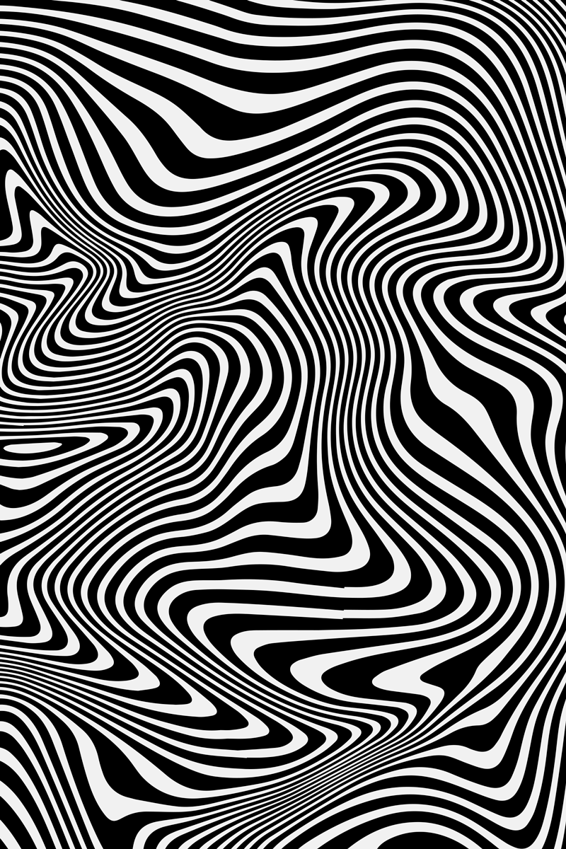 Dieren vinyl tapijt met zebra 3d effect - TenStickers