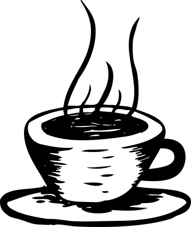 Vinyl tapijt keuken koffie met melk - TenStickers