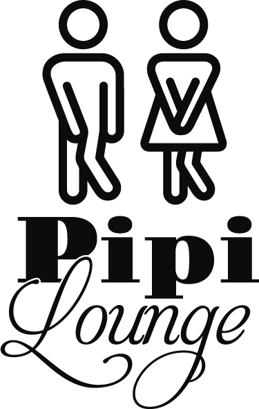 Vinyl tapijt badkamer pipi lounge - TenStickers