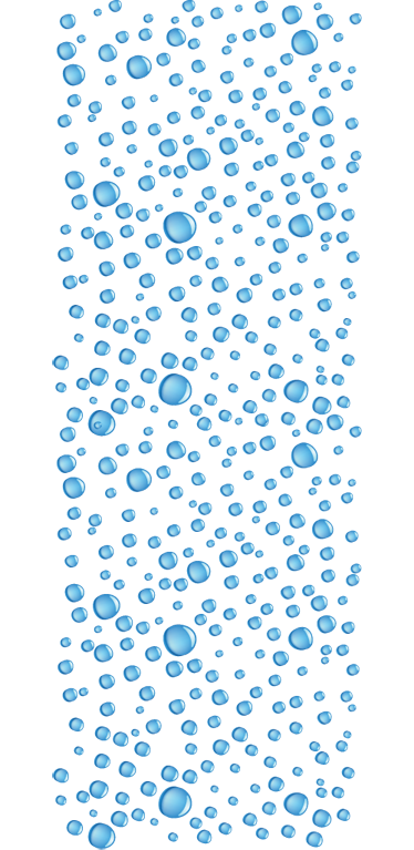 Vinyl tapijt badkamer waterdruppels - TenStickers