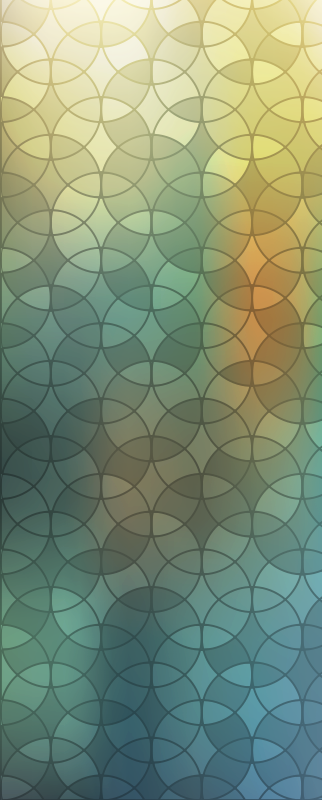 Vinyl tapijt badkamer 3d glaseffect - TenStickers