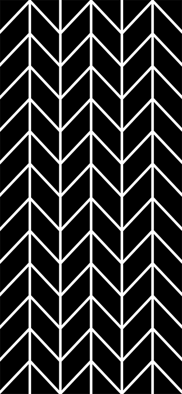 Vinyl tapijt badkamer geometrische pijlen - TenStickers