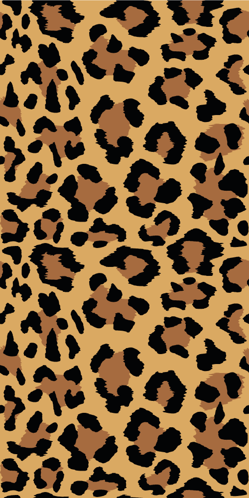 Vinyl vloerkleed dierenprint panterprint - TenStickers