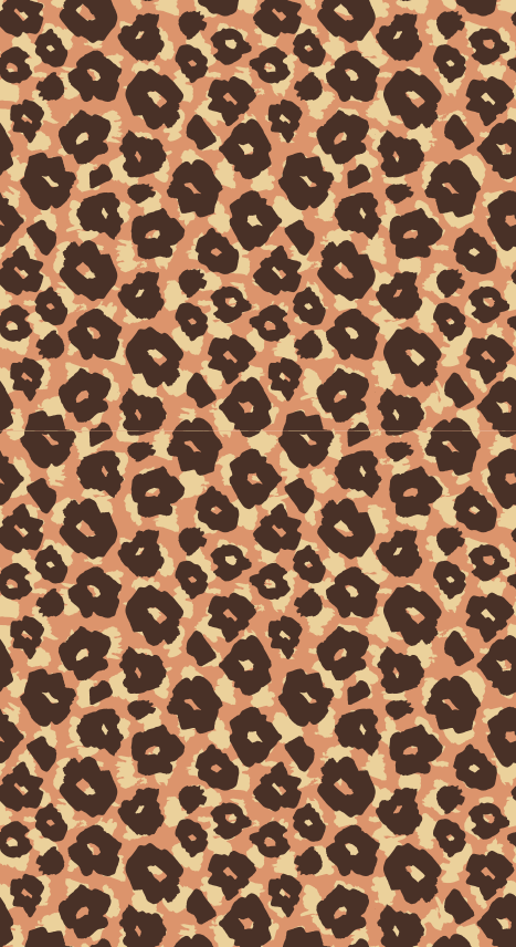 Vinyl vloerkleed dierenprint fluweelachtige leopardimitatie - TenStickers