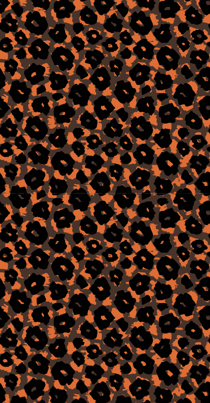 Vinyl vloerkleed dierenprint kalahari luipaardimitatie - TenStickers