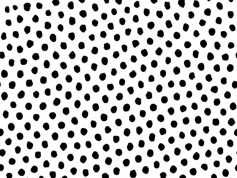 Vinyl vloerkleed dierenprint zwart-witte dalmata - TenStickers