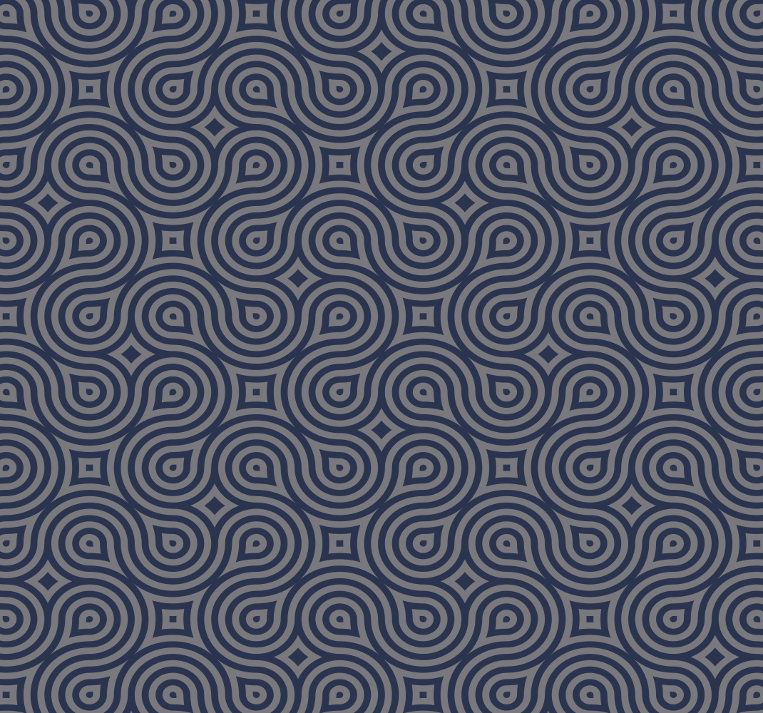Vinyl tapijt geometrisch blauwe vormen - TenStickers