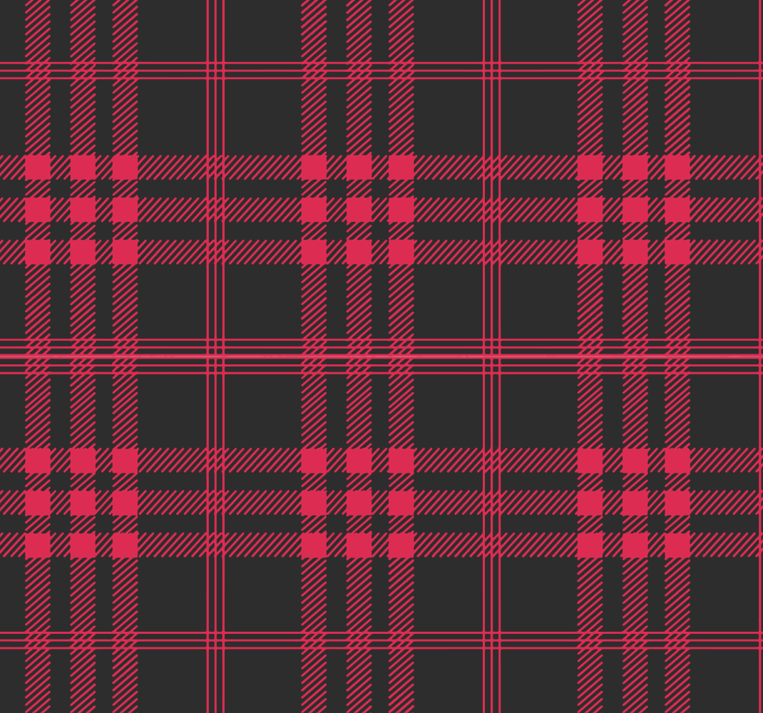 Vinyl tapijt slaapkamer kerst tartan patroon - TenStickers