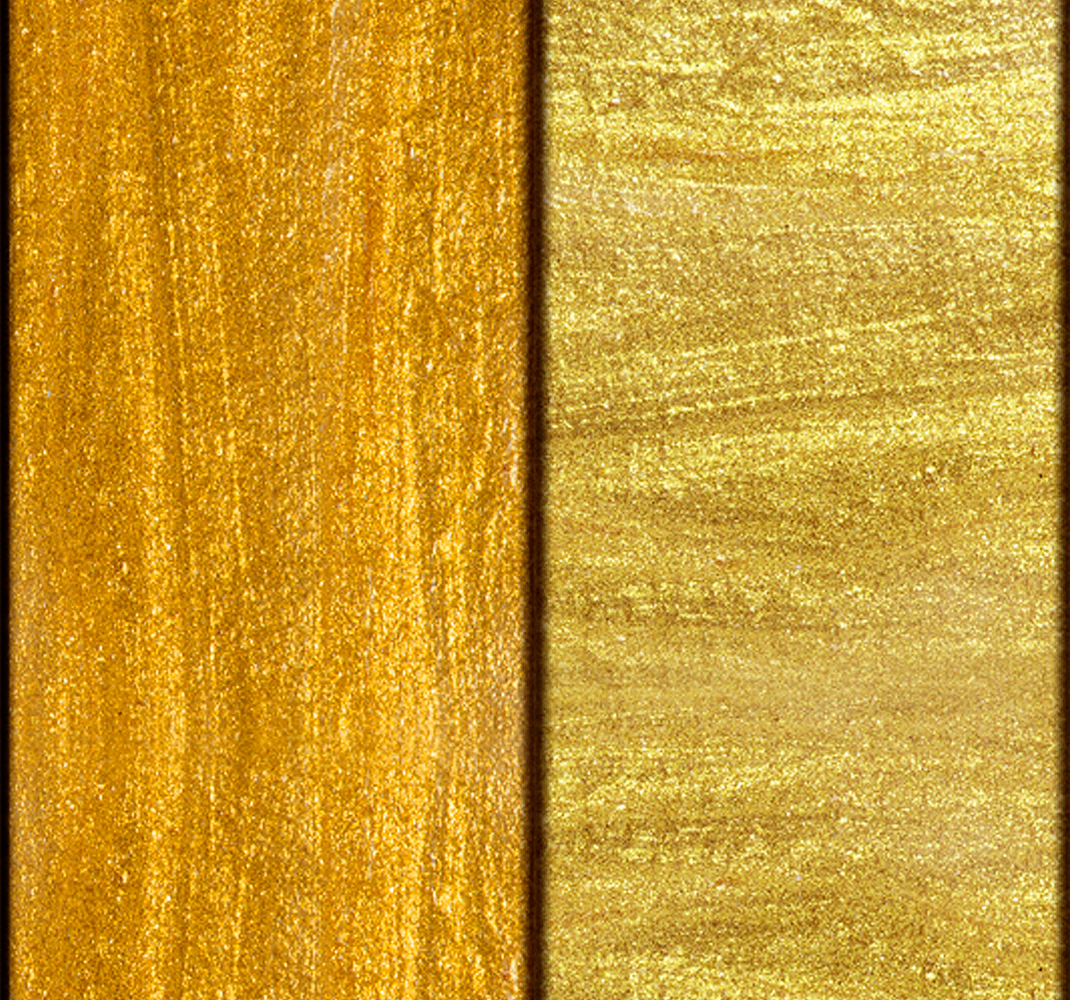 Vinyl tapijt slaapkamer met gouden textuur oppervlak - TenStickers