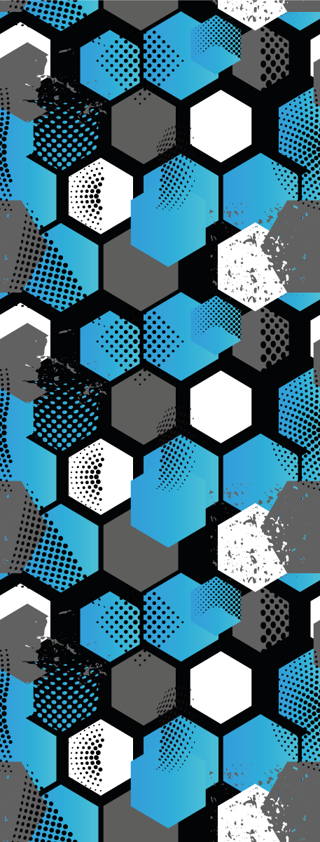 Vinyl tapijt slaapkamer abstract gradient voetbalachtergrond - TenStickers